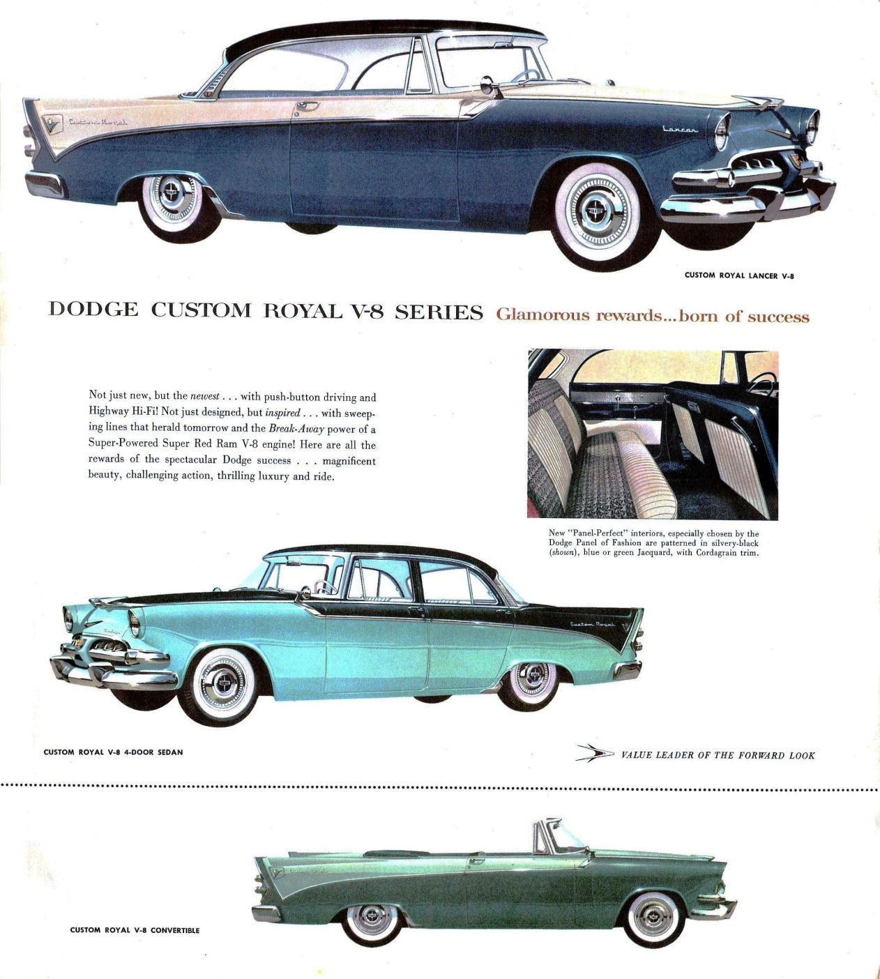 1956 Dodge Full-Line Car Folder Page 6